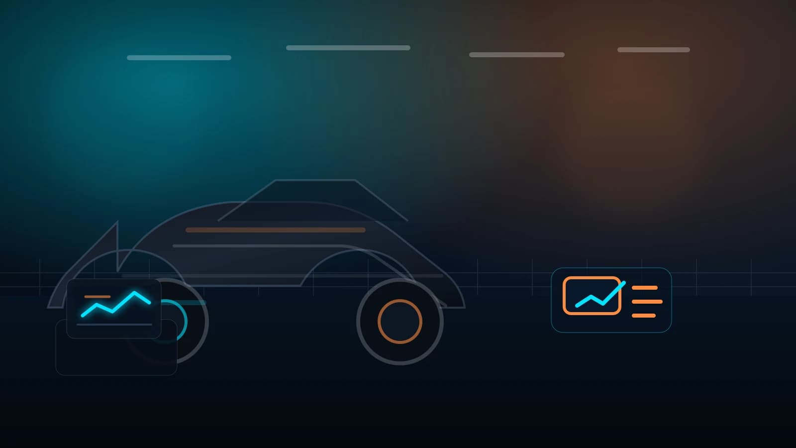 Diagnosta analizuje parametry live data na ekranie przy aucie spalinowym.