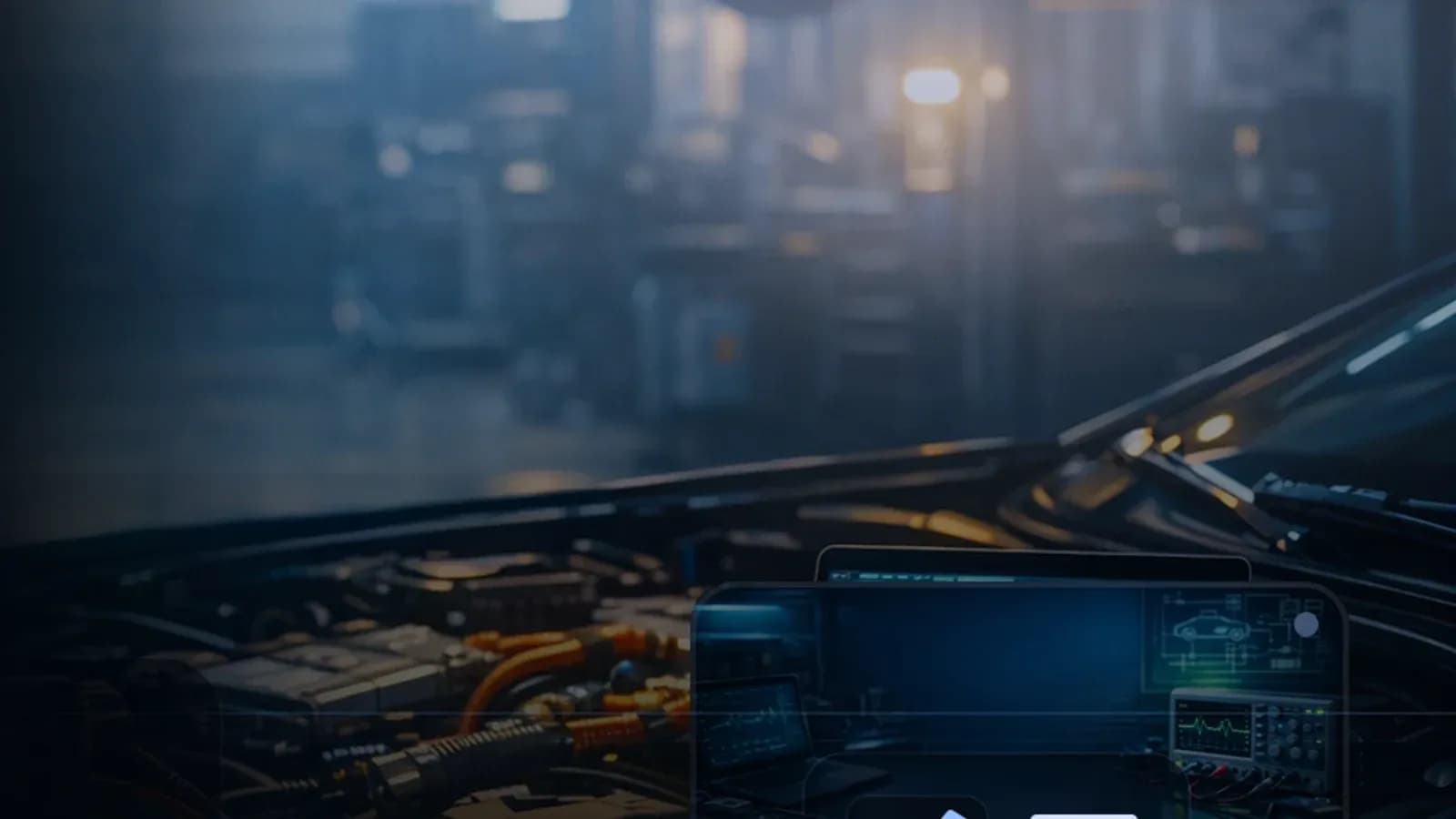 Diagnostyka Peugeot z komunikatem engine fault repair needed i analizą danych.