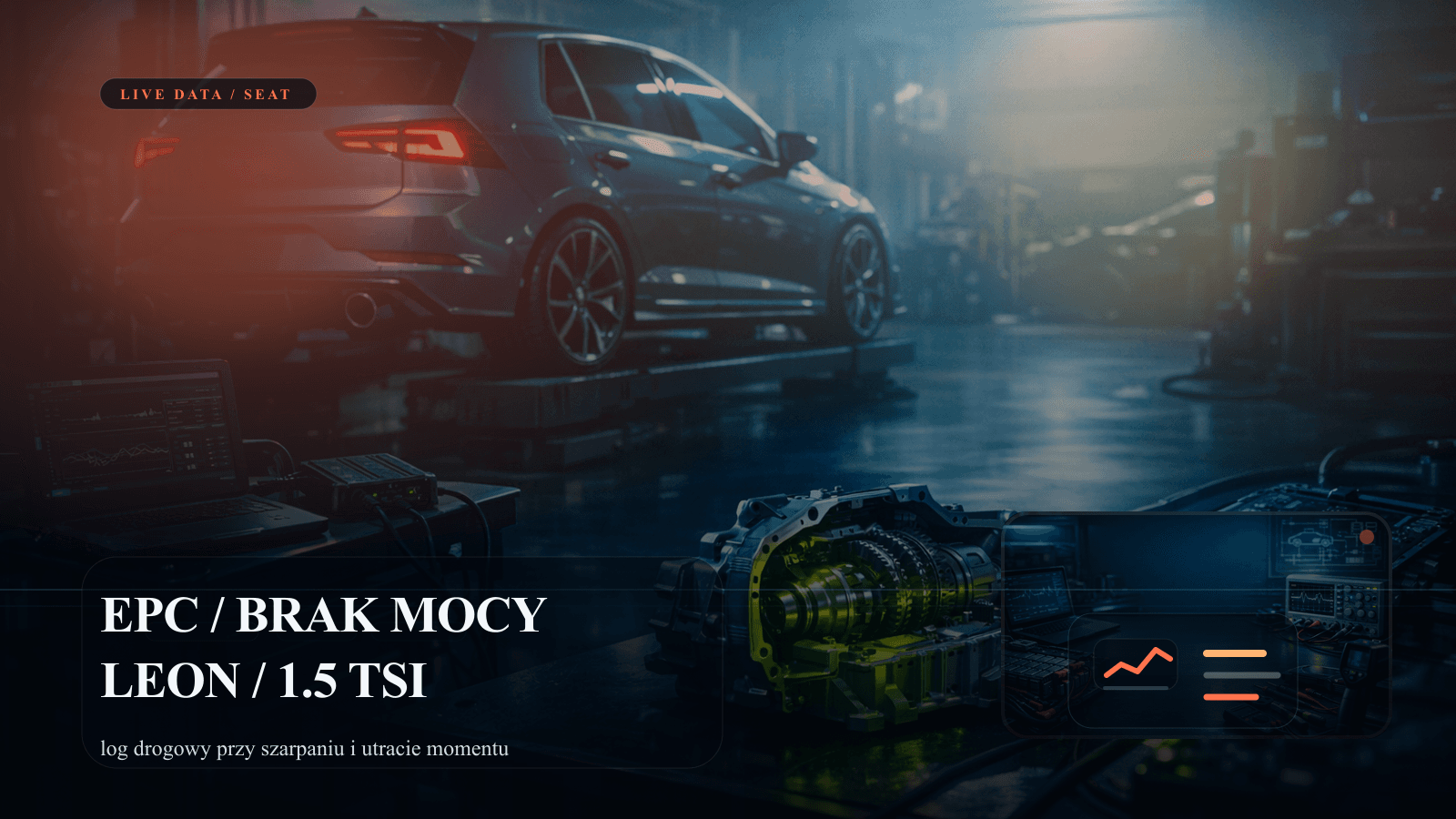 Diagnostyka Seata z kontrolką EPC i logami silnika.