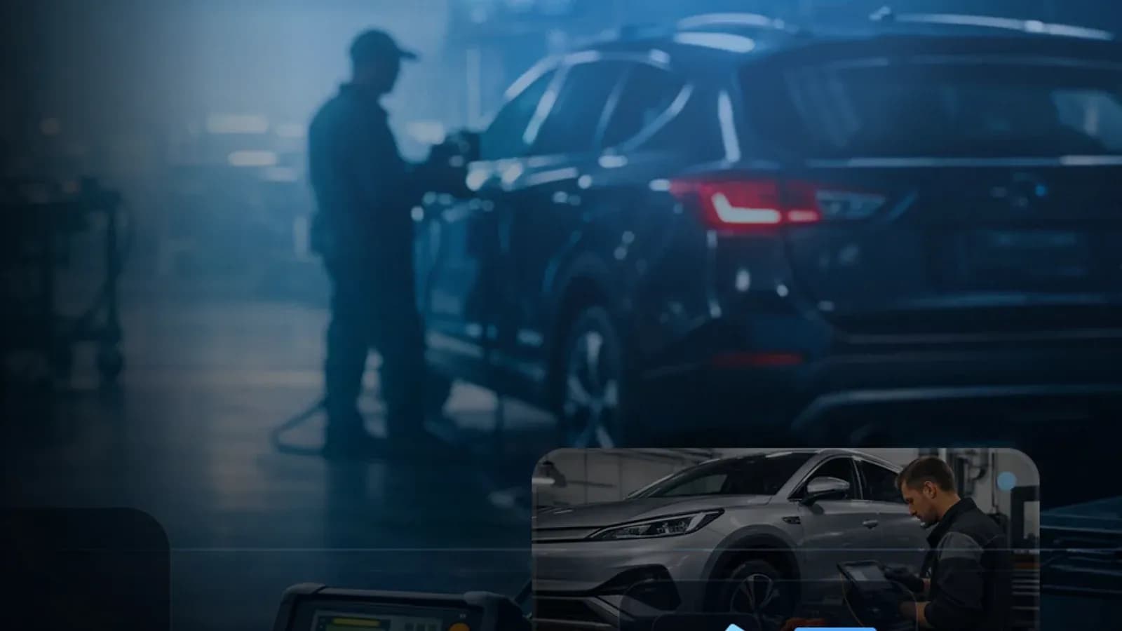 Diagnostyka Volvo z komunikatem hybrid system failure service required.