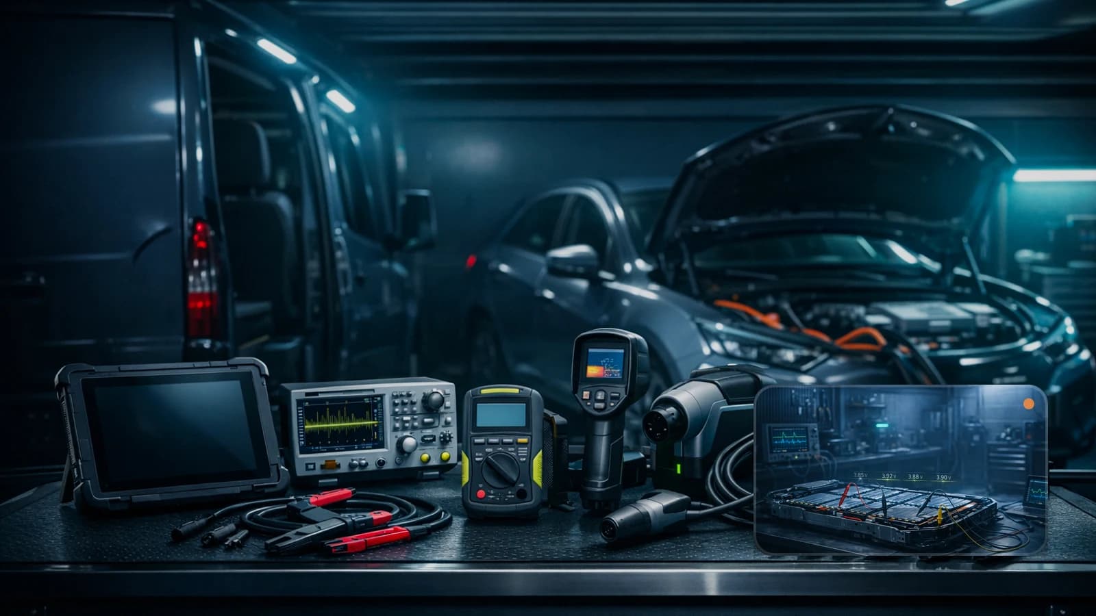 Schemat testow aktywnych: sterownik, komponent wykonawczy i reakcja ukladu.