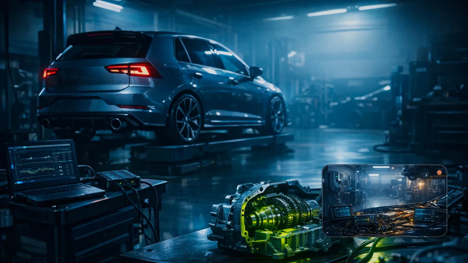 Diagnostyka Audi z analizą live data, EPC i skrzyni S tronic.