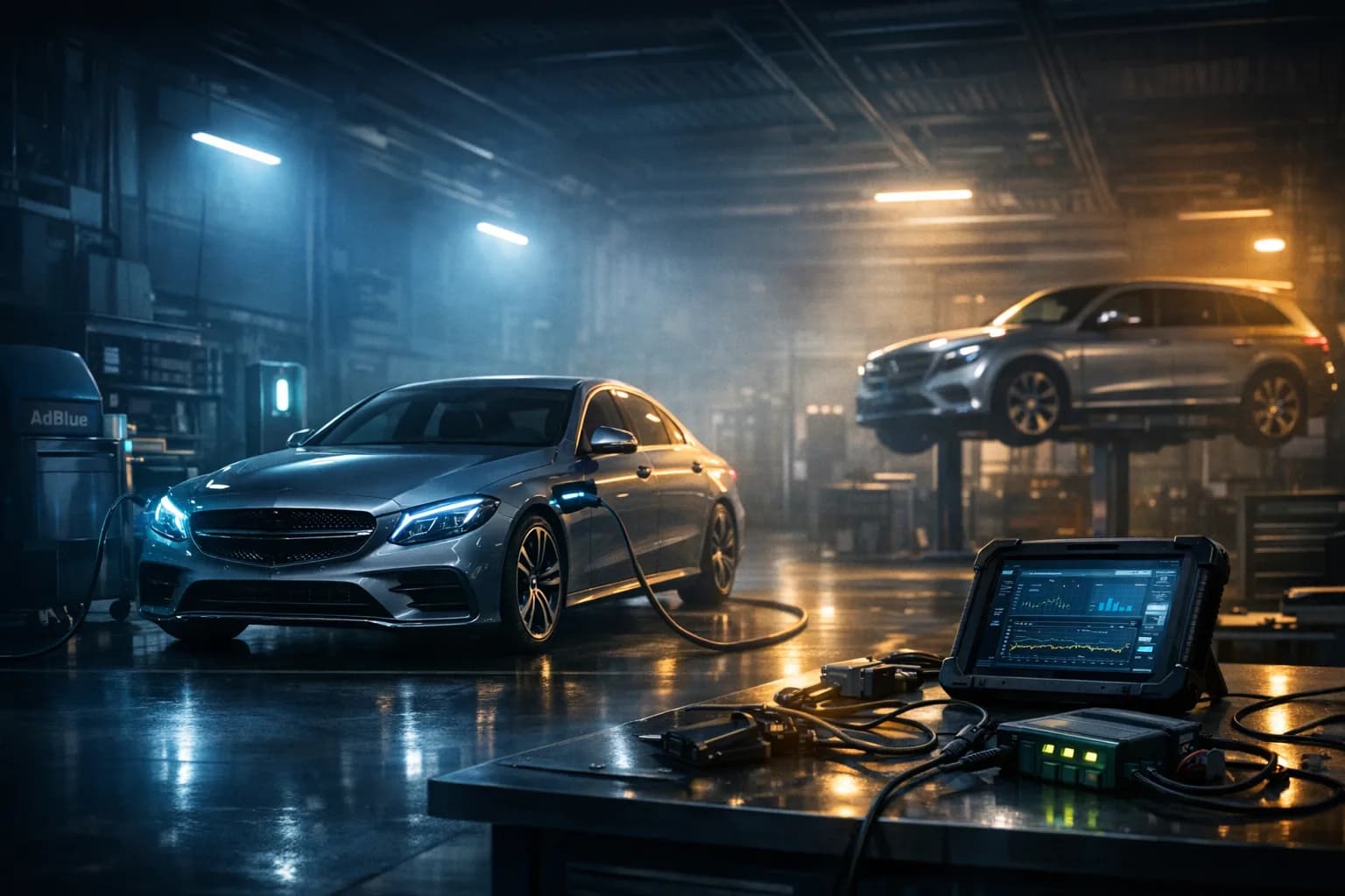 Diagnostyka Mercedes-Benz i EQ Power.