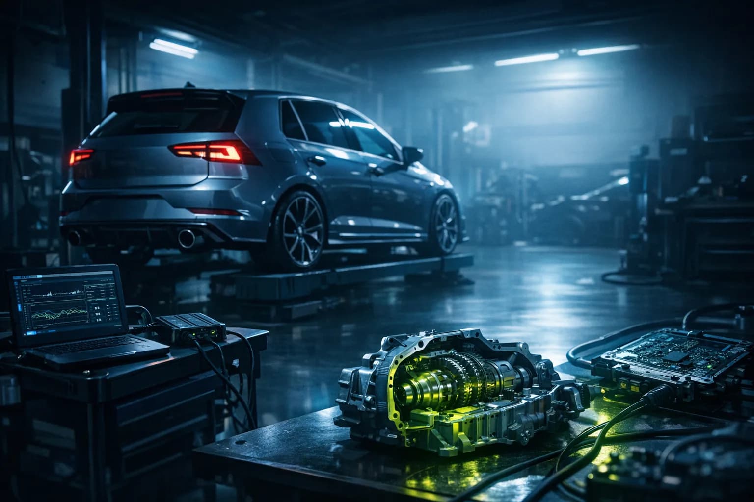 Diagnostyka VAG z analizą skrzyni DSG i sterowników.