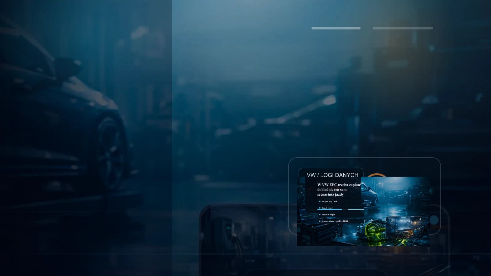 Diagnostyka Volkswagena z logami EPC, 1.5 TSI i DSG.